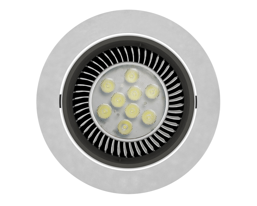Поворотный встраиваемый светильник D016A (WW.SR.60.25.LW.) фото 5